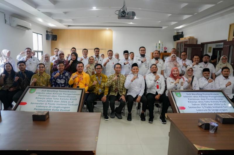 Tingkatkan Mutu RSUD, Pemko Dumai Tindak Lanjuti Hasil Evaluasi Kinerja